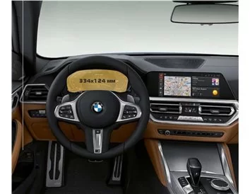 BMW radu 2 (G42) 2021 - Súčasný digitálny rýchlomer (bez senzora) 12,3" ExtraShield chránič obrazovky - 1