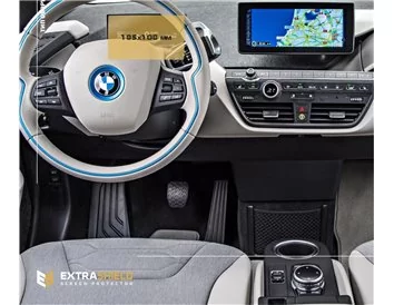 BMW i3 2013 - 2020 digitálny rýchlomer ExtraShield chránič obrazovky - 1