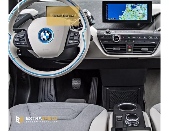 BMW i3 2013 - 2020 digitálny rýchlomer ExtraShield chránič obrazovky - 1