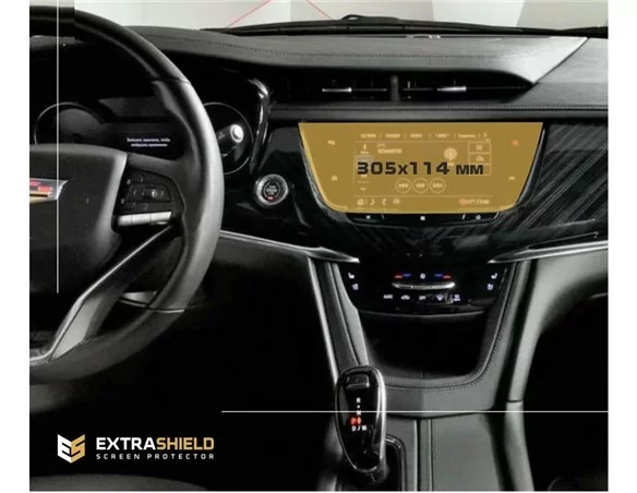 Multimediálny 8- ExtraShield chránič obrazovky Cadillac CT6 2018 – 2020 - 1