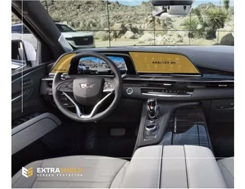 Cadillac Escalade 2021 – súčasný multimediálny systém 16,9" x 7,2" ExtraShield Screen Protector - 1