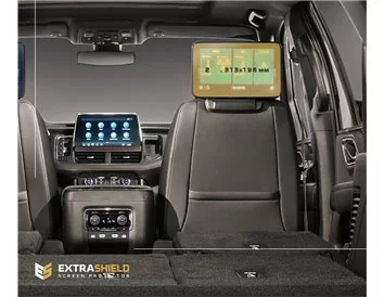 Chevrolet Tahoe 2019 - 2022 Monitory cestujúcich 2 ks, ExtraShield Screen Protector - 1