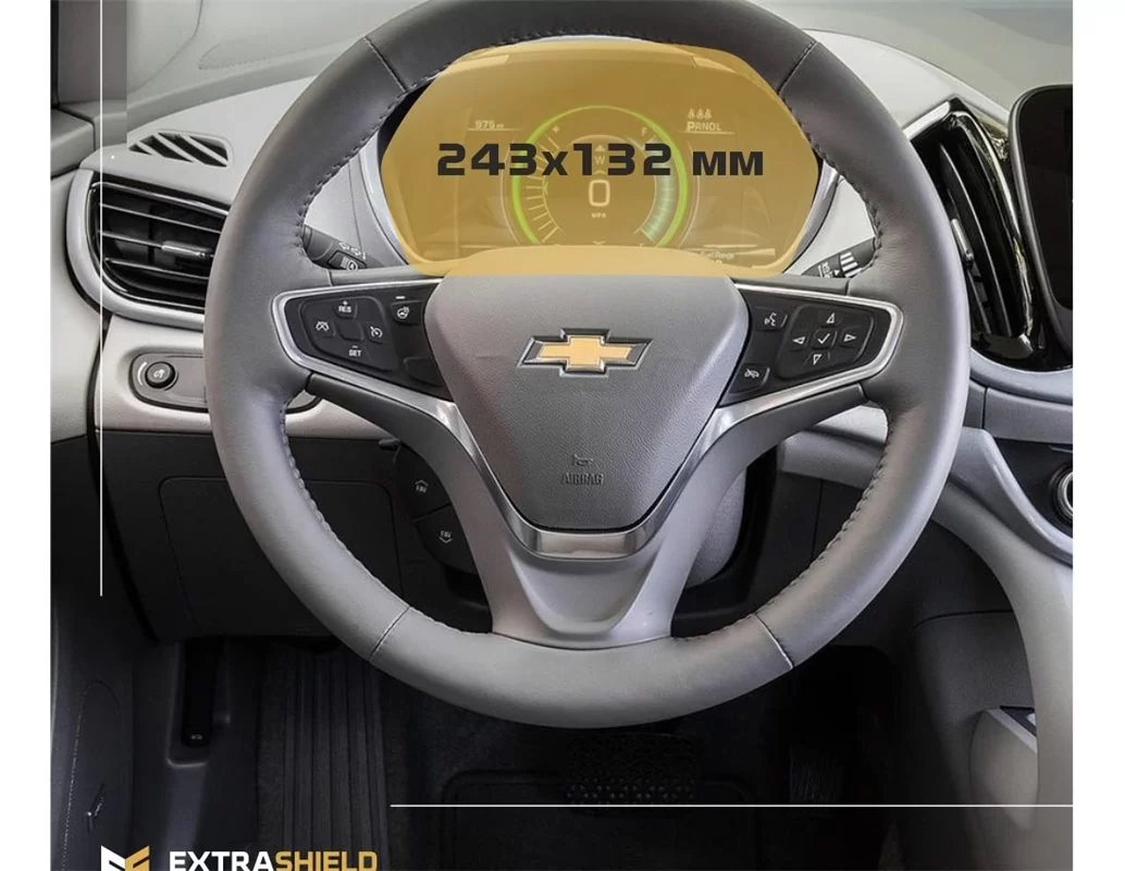 Chevrolet Volt 2015 - 2019 digitálny rýchlomer 8" ExtraShield chránič obrazovky - 1