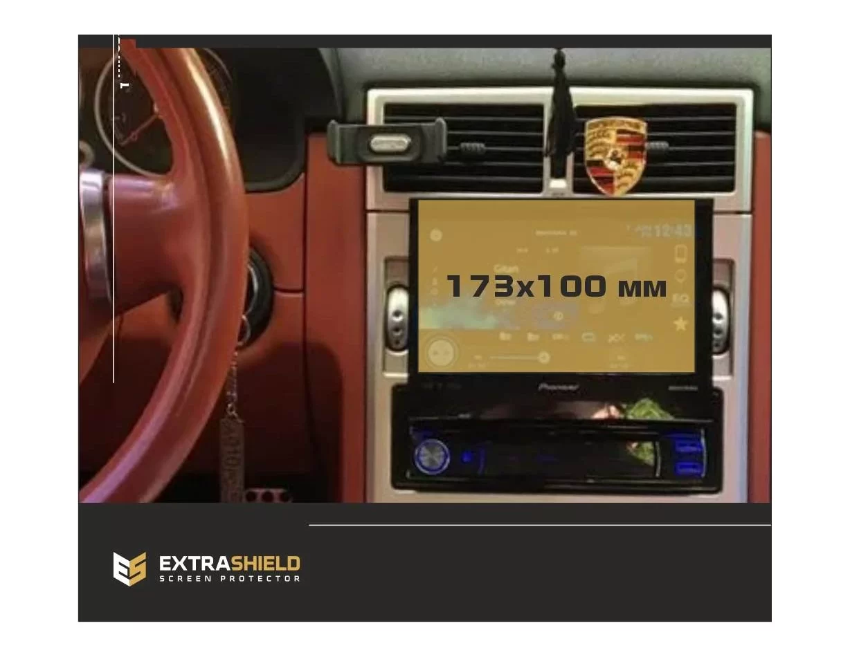 Chrysler Crossfire 2003 - 2008 HeadUnit Teyes CC2L 2DIN univerzálny 7" ExtraShield chránič obrazovky - 1