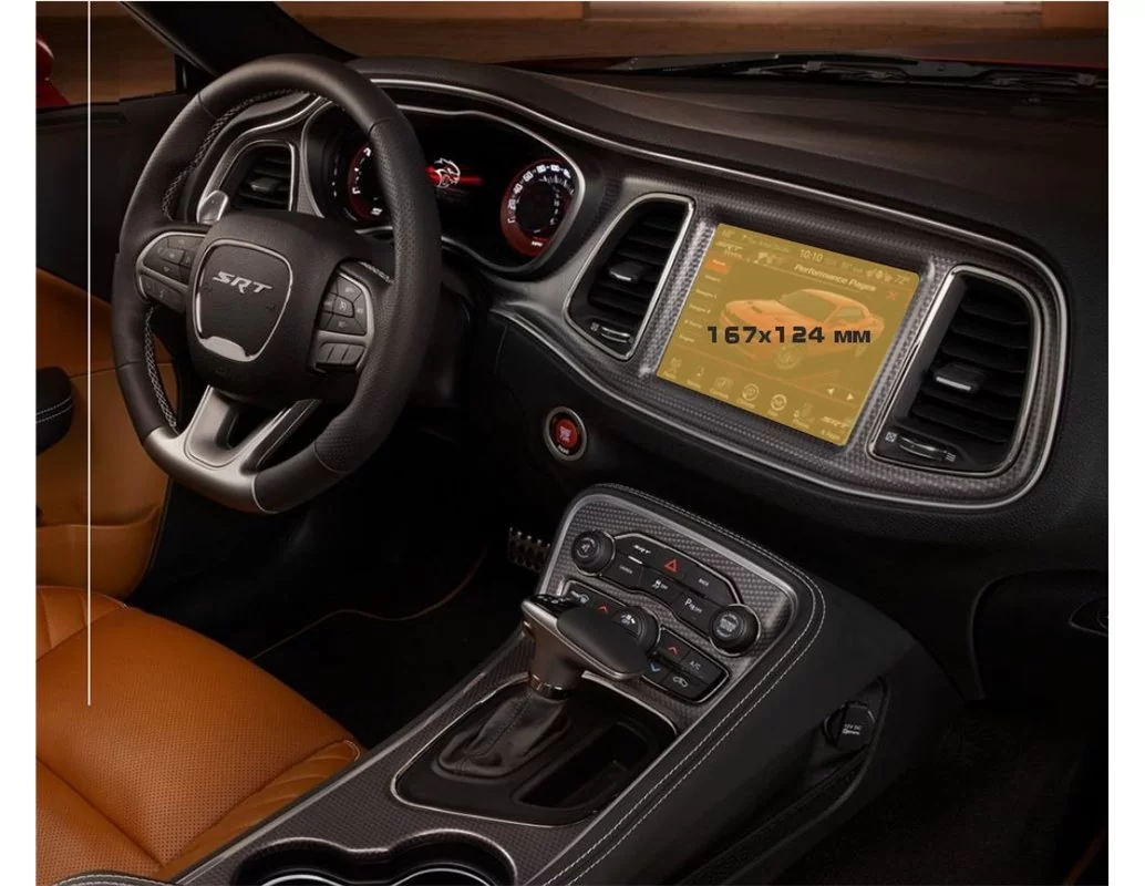 Dodge Challenger 2021 – Predstavte multimediálnu 8,4-palcovú ochranu obrazovky ExtraShield - 1