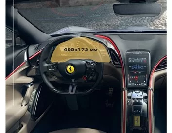 Ferrari Roma 2019 - Súčasná ochrana obrazovky digitálneho rýchlomera ExtraShield - 1