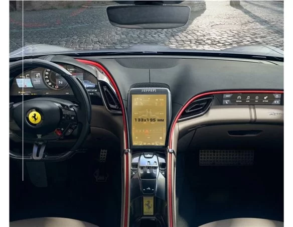 Ferrari Roma 2019 - Predstavte multimediálnu 8,4-palcovú ochranu obrazovky ExtraShield - 1