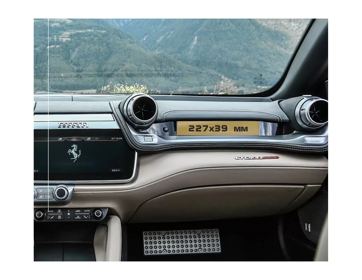 Ferrari GTC4Lusso 03.2016 - Súčasná ochrana obrazovky multimediálneho spolujazdca ExtraShield - 1