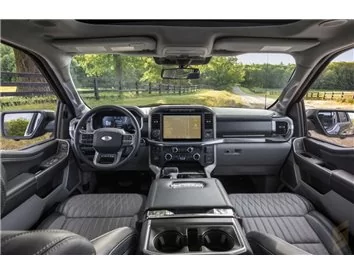 Ford F150 Raptor 2021 – súčasný multimediálny 8-palcový chránič obrazovky ExtraShield - 1