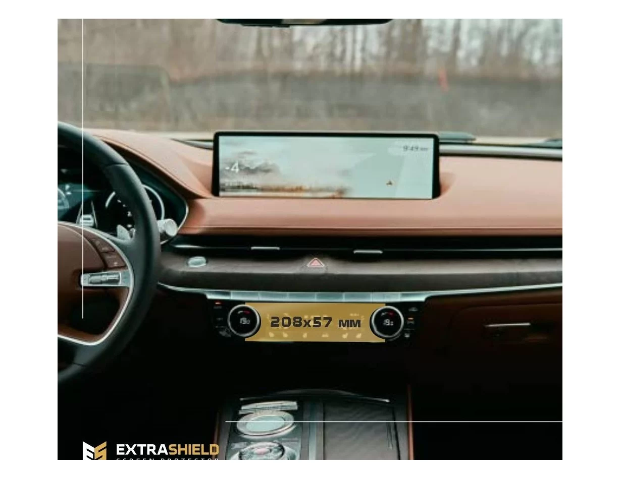 Genesis G80 2021 - Súčasná ochrana obrazovky ExtraShield klimatizáciou - 1