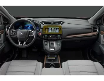 Honda CR-V 2016 - Súčasná multimediálna 8" ochrana obrazovky ExtraShield - 1