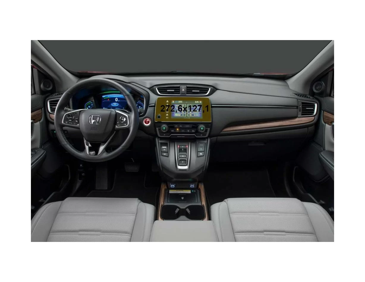 Honda CR-V 2016 - Súčasná multimediálna 8" ochrana obrazovky ExtraShield - 1