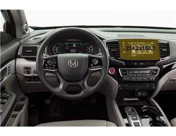 Honda Pilot 2016 – súčasná multimediálna ochrana obrazovky Honda Connect 8" ExtraShield - 1
