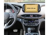 Multimediálny 8-palcový chránič ExtraShield Hyundai Santa Fe 2018 - 2021 - 1 Multimediálny 8-palcový chránič ExtraShield Hyundai Santa Fe 2018 - 2021 - 1