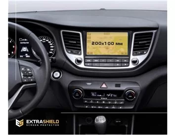 Multimediálny 8- ExtraShield chránič obrazovky Hyundai Tucson 2015 - 2019 - 1