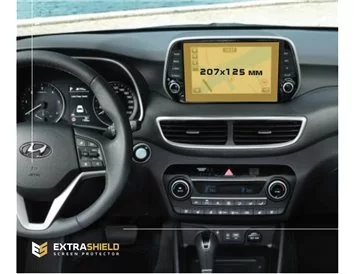 Hyundai Tucson 2018 – súčasný multimediálny 8-palcový chránič obrazovky ExtraShield - 1