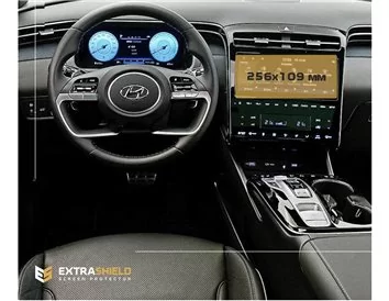 Hyundai Tucson 2021 – súčasný multimediálny 10,25-palcový chránič obrazovky ExtraShield - 1