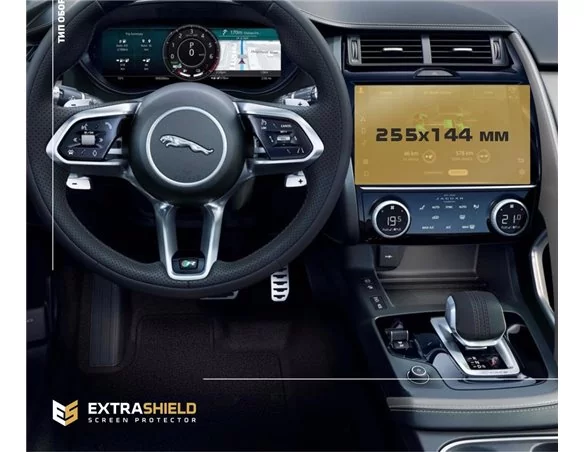 Jaguar E-Pace 2020 – súčasný multimediálny 10-palcový chránič obrazovky ExtraShield - 1
