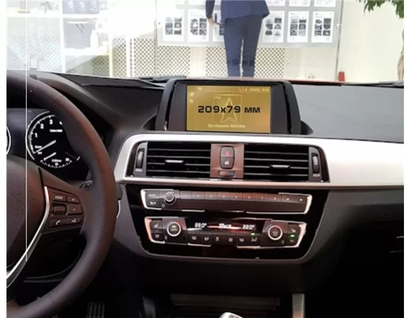 BMW radu 1 (F20) 2011 - 2015 Multimediálny 8,8" chránič obrazovky ExtraShield - 1
