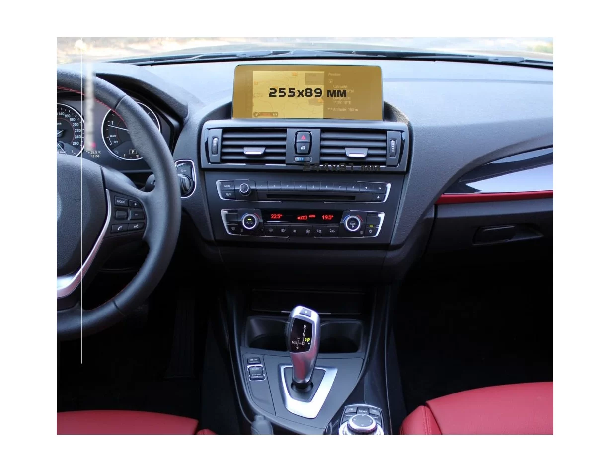 BMW radu 1 (F20) 2015 - 2020 Multimediálny chránič obrazovky NBT EVO 10,2" ExtraShield - 1