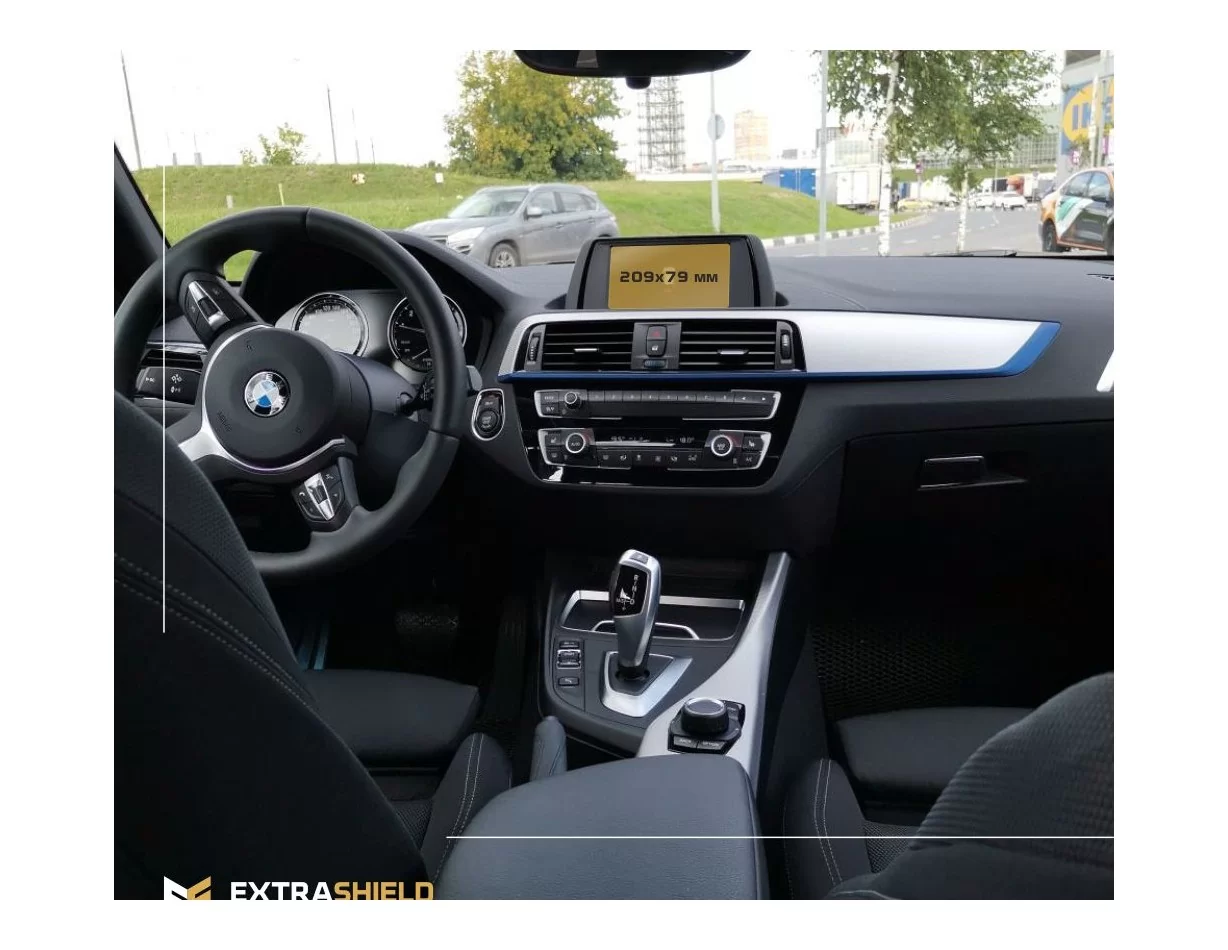 BMW radu 2 (F22) 2014 - 2017 Multimediálny 8,8" chránič obrazovky ExtraShield - 1