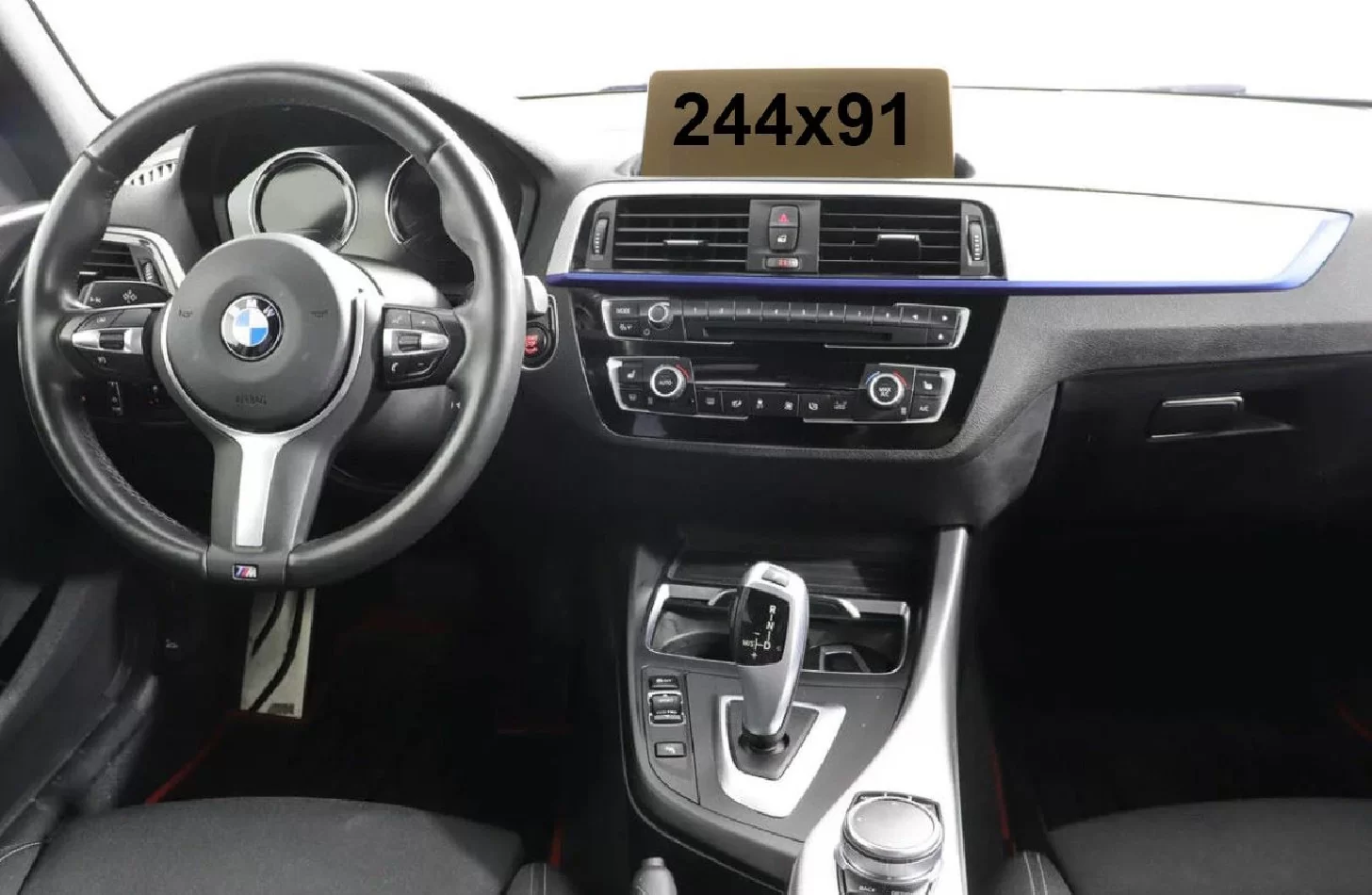 BMW radu 2 (F22) 2017 - 2020 Multimediálny chránič obrazovky NBT 8,8" ExtraShield - 1