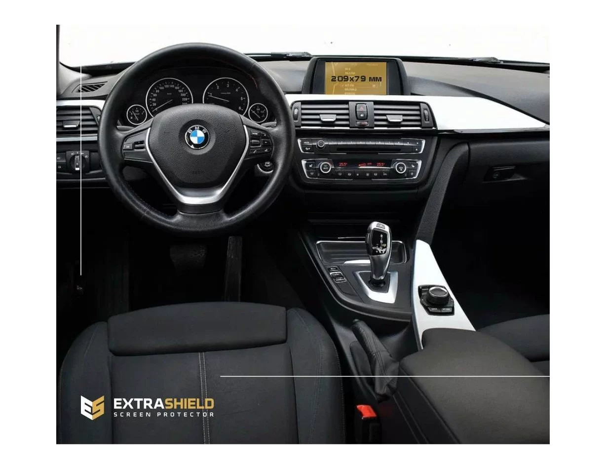 BMW radu 4 (F32) 2013 - 2017 Multimediálny 8,8" chránič obrazovky ExtraShield - 1