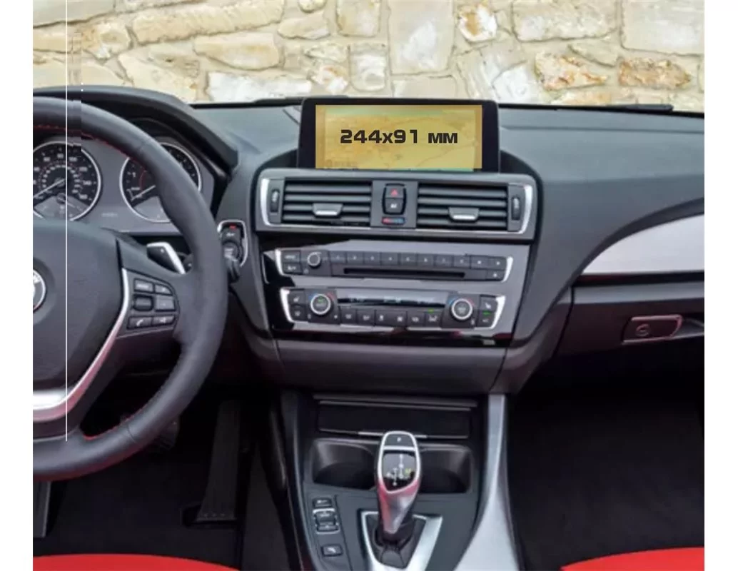 BMW radu 4 (F32) 2017 - 2020 Multimediálny chránič obrazovky NBT 8,8" ExtraShield - 1