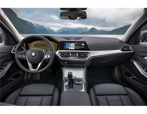 BMW radu 4 (G22) 2020 - Súčasný digitálny rýchlomer (so snímačom) 12,3" ExtraShield Screen Protector - 1