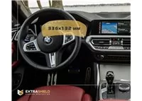 BMW radu 4 (G22) 2020 - Súčasný digitálny rýchlomer (bez senzora) 12,3" ExtraShield chránič obrazovky - 1