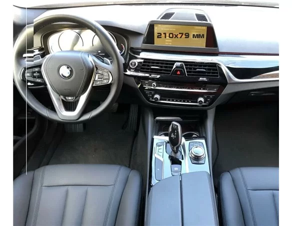 BMW radu 5 (G30) 2016 – súčasná multimediálna 8,8" ochrana obrazovky ExtraShield - 1