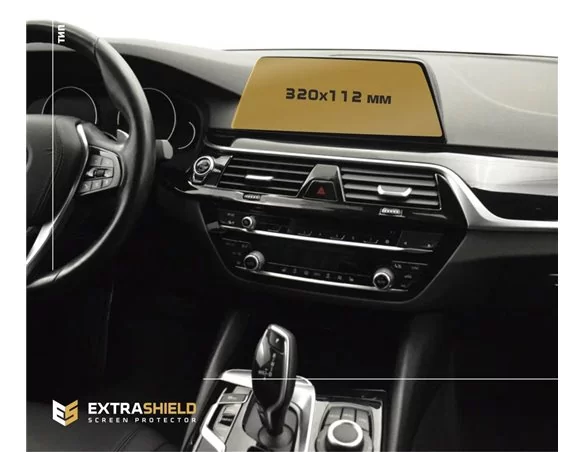 BMW radu 5 (G30) 2016 – súčasná multimediálna 10,25" ochrana obrazovky ExtraShield - 1