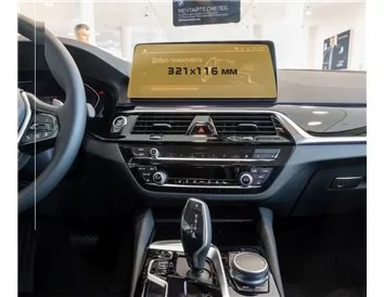 BMW radu 5 (G30) 2016 – súčasná multimediálna 10,3" ochrana obrazovky ExtraShield - 1