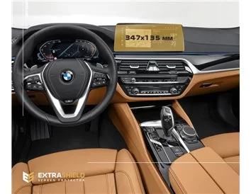 BMW radu 5 (G30) 2016 – súčasná multimediálna 12,3" ochrana obrazovky ExtraShield - 1