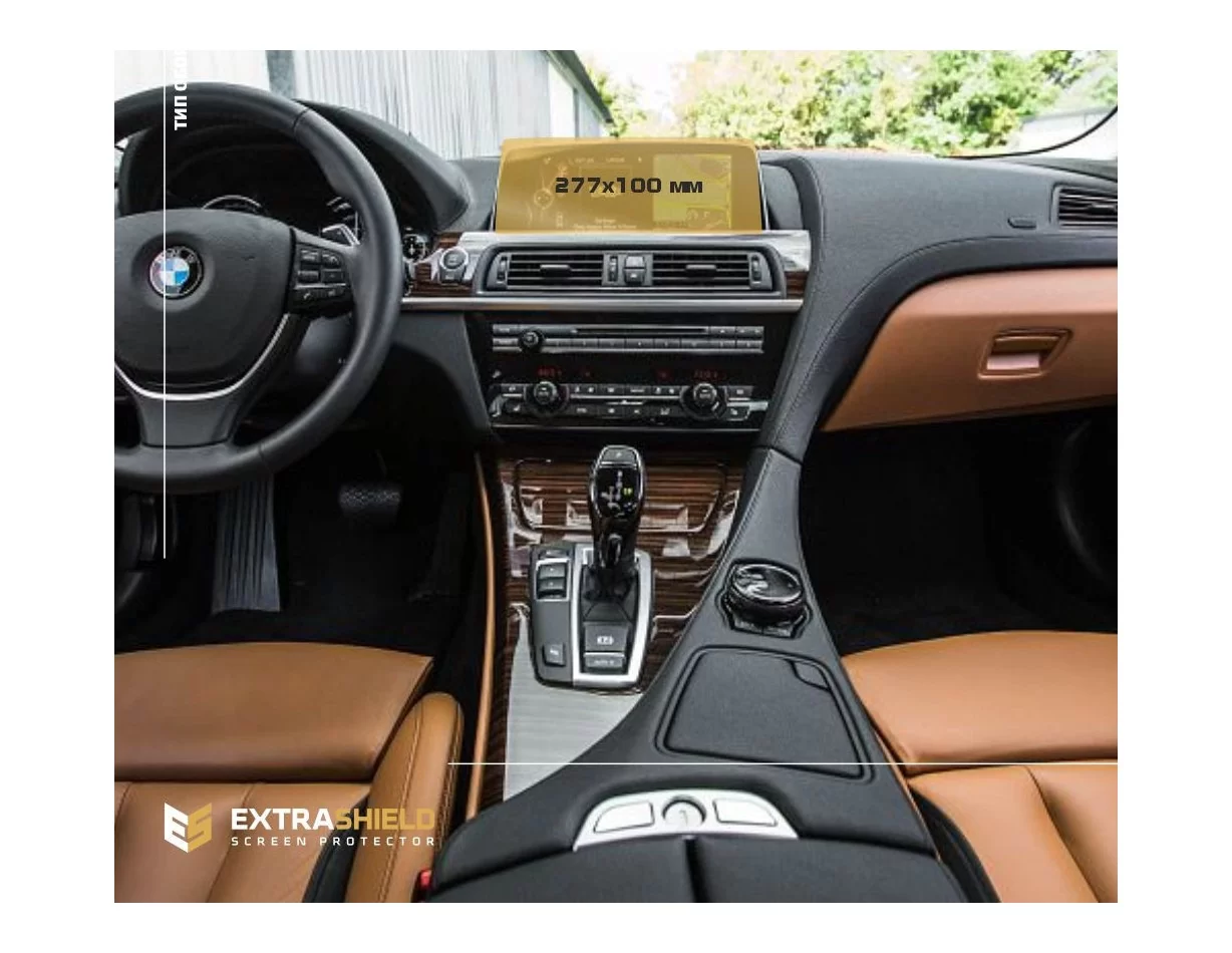 BMW radu 6 (G32) 2016 – súčasná multimediálna 10,2" ochrana obrazovky ExtraShield - 1