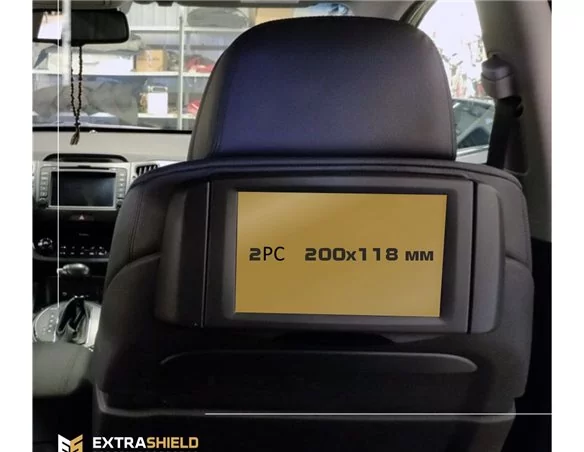 BMW radu 7 (F01/F02) 2012 - 2015 Monitory spolujazdcov (2 ks,) ExtraShield Screen Protector - 1