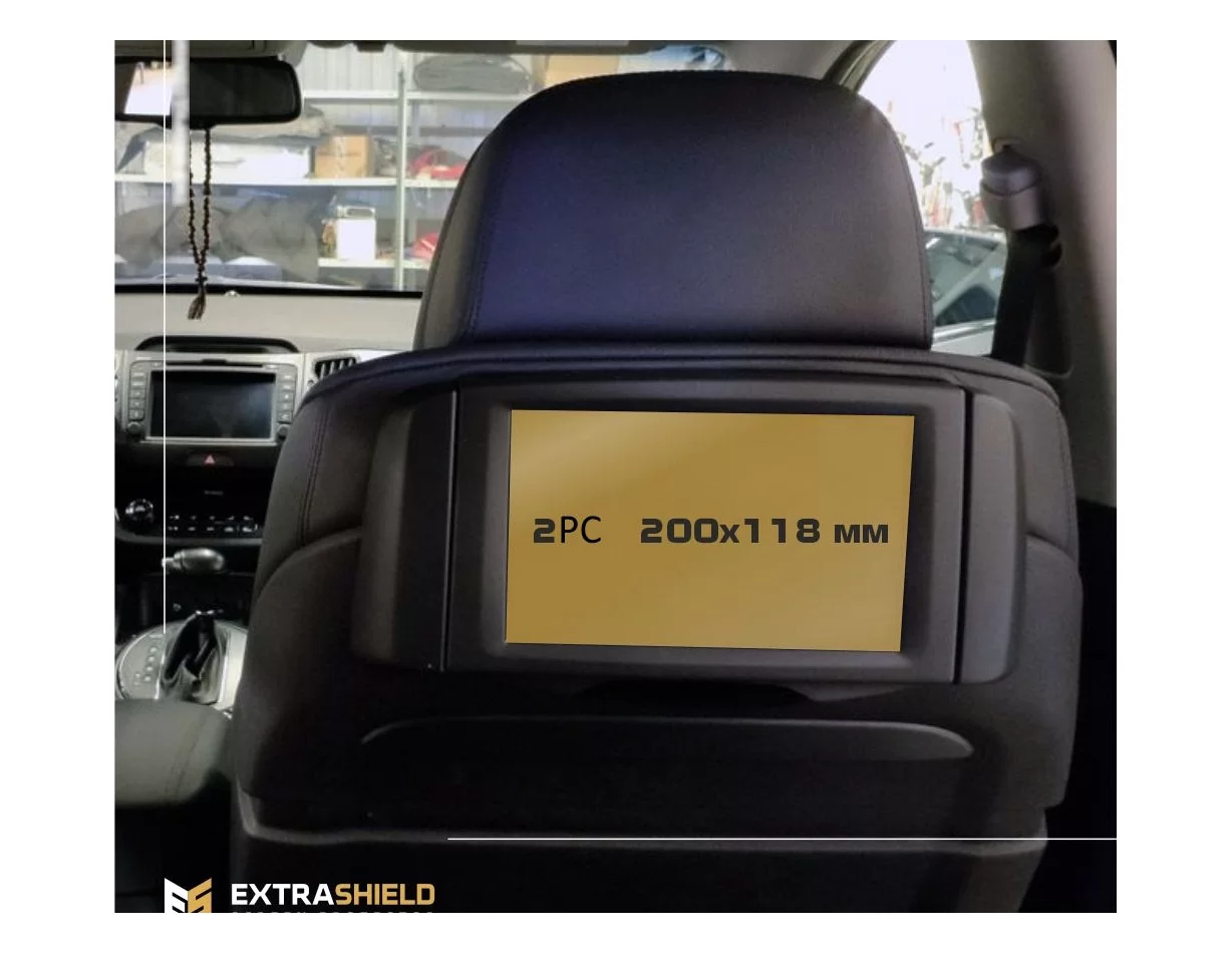 BMW radu 7 (F01/F02) 2012 - 2015 Monitory spolujazdcov (2 ks,) ExtraShield Screen Protector - 1