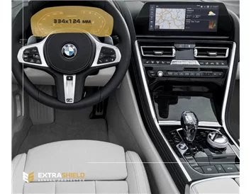BMW radu 8 (G14-16) 2018 - Súčasný digitálny rýchlomer (bez senzora) 12,3" ExtraShield chránič obrazovky - 1