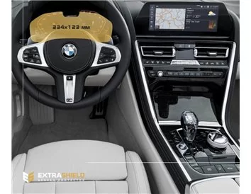 BMW radu 8 (G14-16) 2018 - Súčasný digitálny rýchlomer (so snímačom) 12,3" ExtraShield chránič obrazovky - 1