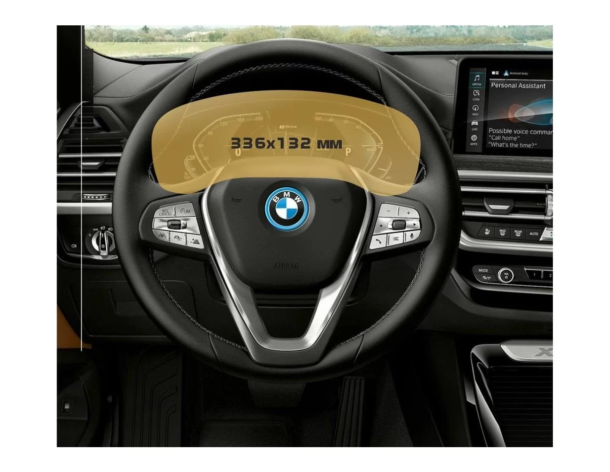BMW X3 (F25) 2010 - 2017 Multimediálny chránič obrazovky NBT EVO 10,2" ExtraShield - 1