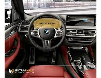 BMW X3 (G01) 2017 - 2021 digitálny rýchlomer 12,3" ExtraShield chránič obrazovky - 1
