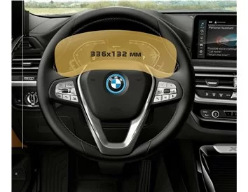 BMW X3 (G01) 2017 - súčasný digitálny rýchlomer 12,3" ExtraShield chránič obrazovky - 1