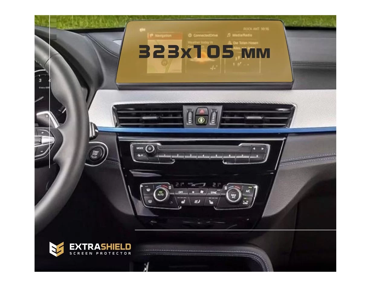 BMW X3 (G01) 2021 – súčasná multimediálna 10,25" ochrana obrazovky ExtraShield - 1