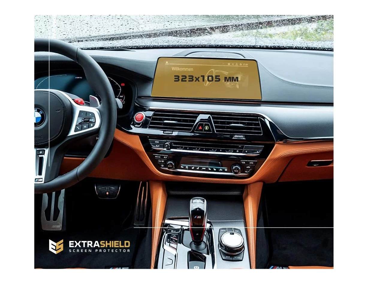 BMW X4 (G02) 2021 – súčasná multimediálna 10,25" ochrana obrazovky ExtraShield - 1