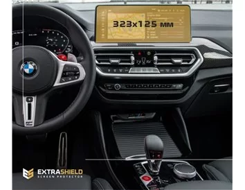 BMW X4 (G02) 2021 – súčasný multimediálny 12,3-palcový chránič obrazovky ExtraShield - 1