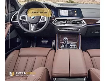 BMW X5 (G05) 2018 - Súčasný digitálny rýchlomer (bez senzora) 12,3" ExtraShield Screen Protector - 1
