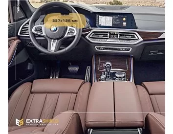 BMW X5 (G05) 2018 - Súčasný digitálny rýchlomer (so snímačom) 12,3" ExtraShield Screen Protector - 1