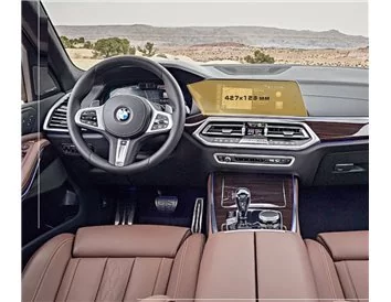 BMW X5 (G05) 2018 - Súčasná multimediálna 12,3" ochrana obrazovky ExtraShield - 1