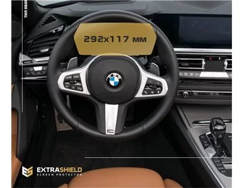 BMW Z4 (G29) 2018 - Súčasná multimediálna 10,25" ochrana obrazovky ExtraShield - 1