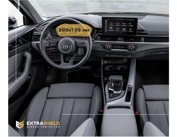 Audi A4 (B9) Predfacelift 2015 - 2020 Digitálny rýchlomer Audi Virtual Cockpit 12" ExtraShield Screen Protector - 1